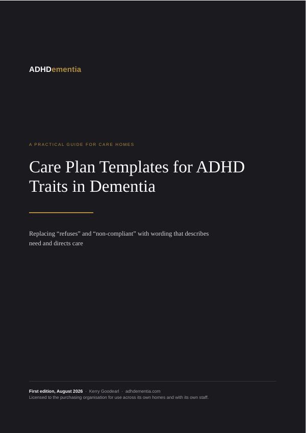Cover of the Care Plan Templates guide